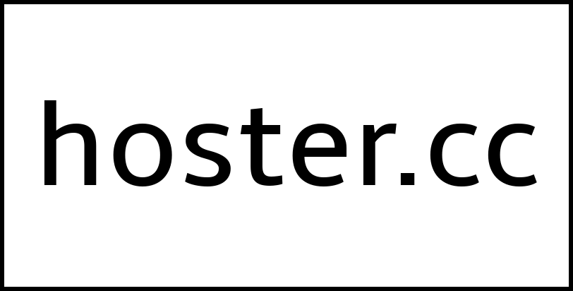 hoster.cc