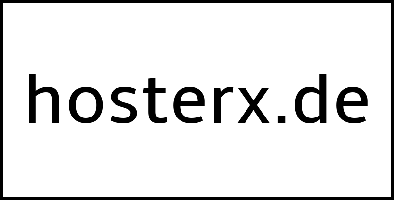 hosterx.de