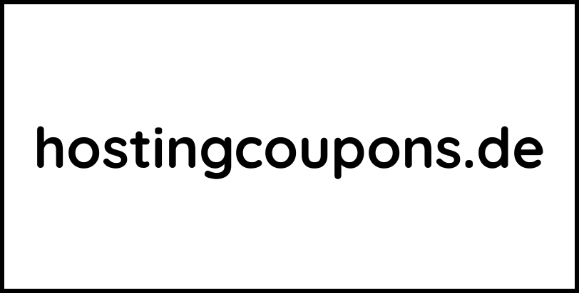 hostingcoupons.de