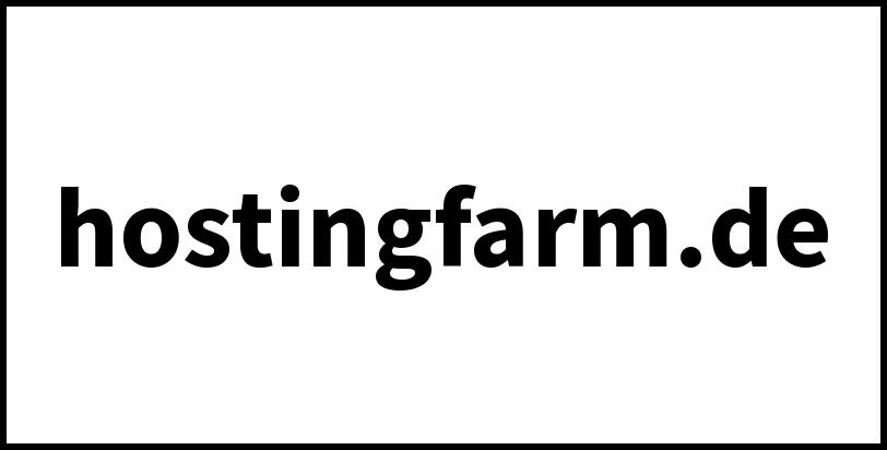 hostingfarm.de