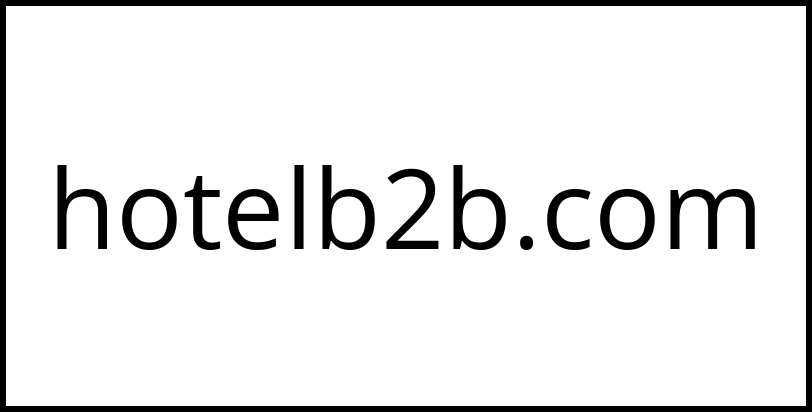 hotelb2b.com