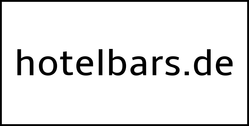 hotelbars.de