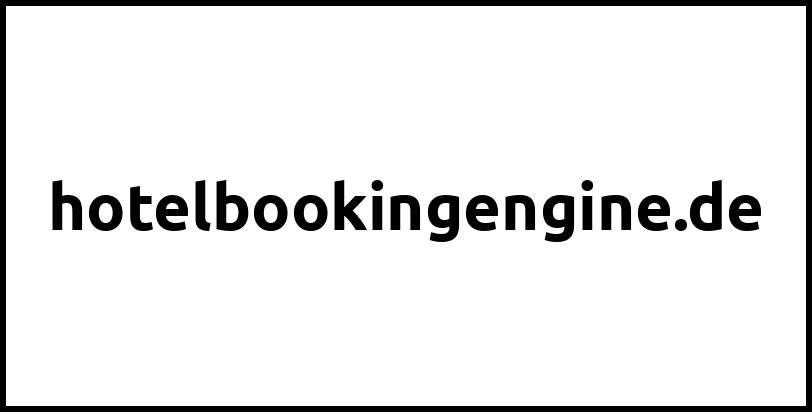 hotelbookingengine.de