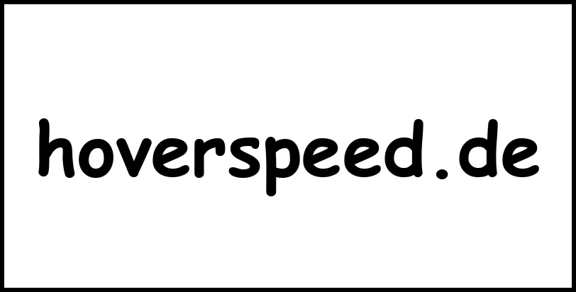 hoverspeed.de