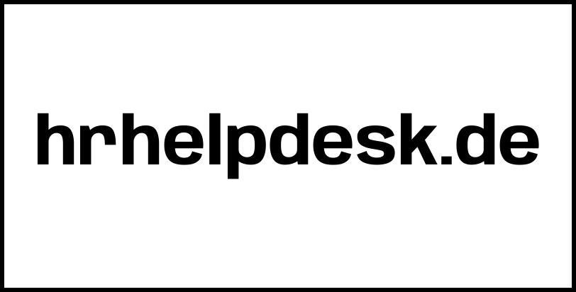 hrhelpdesk.de
