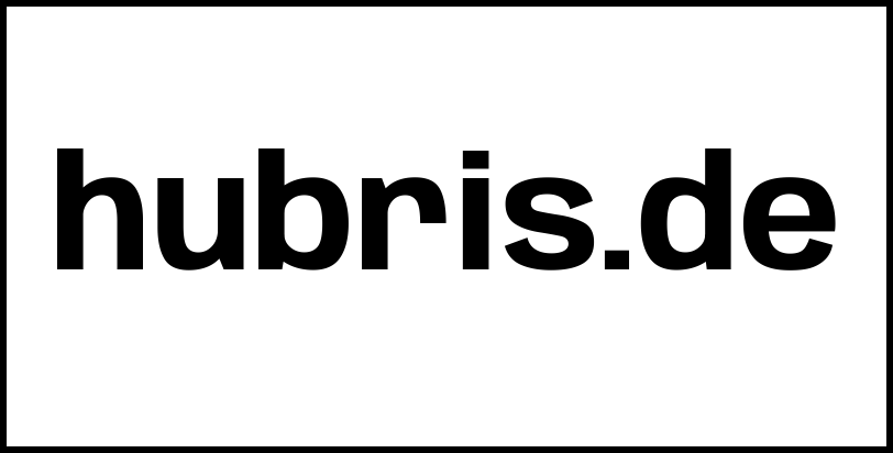 hubris.de