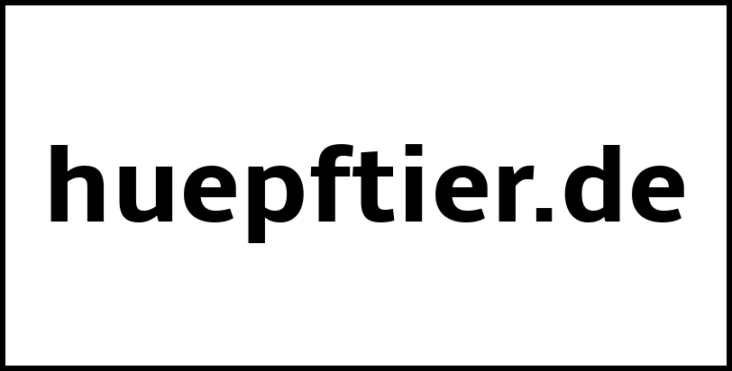 huepftier.de