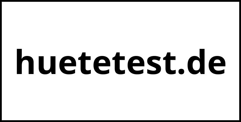huetetest.de