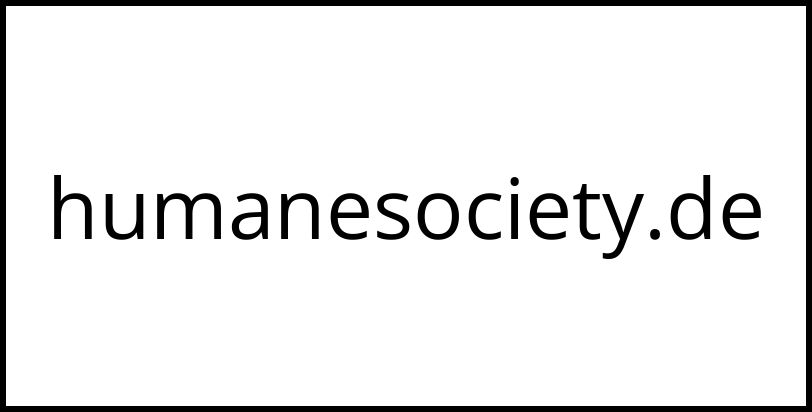 humanesociety.de