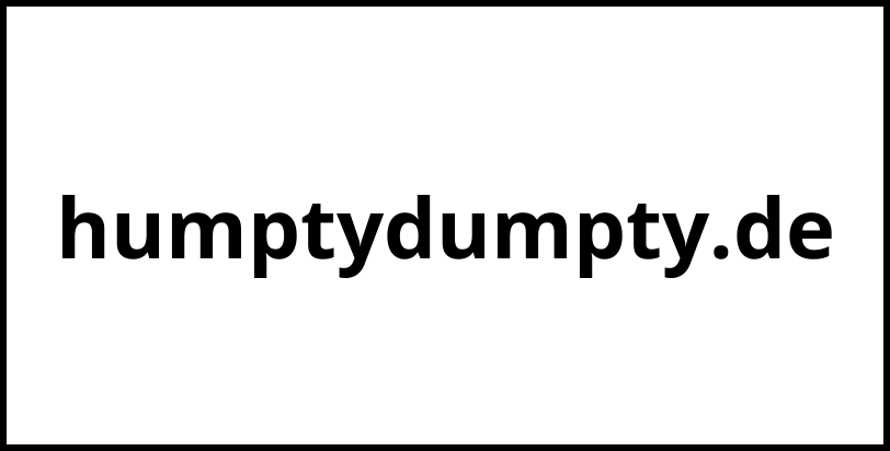 humptydumpty.de
