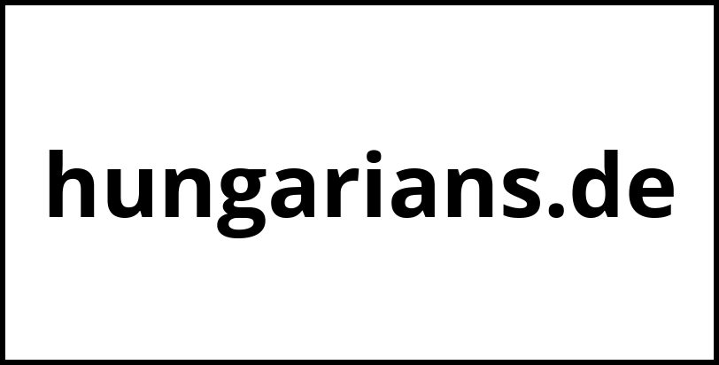 hungarians.de