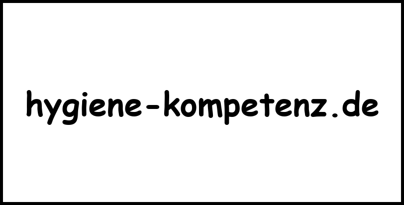 hygiene-kompetenz.de