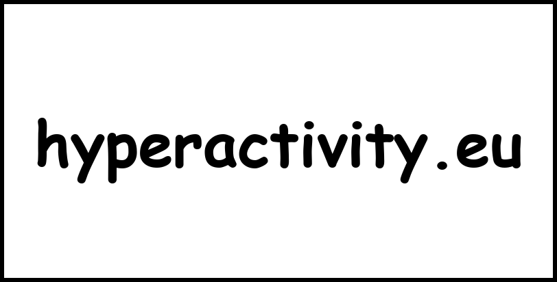 hyperactivity.eu