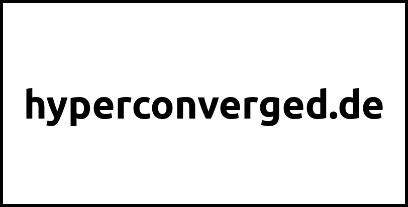 hyperconverged.de