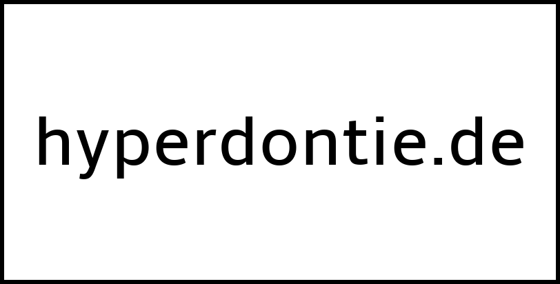 hyperdontie.de