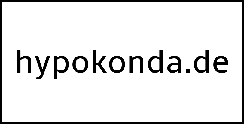 hypokonda.de