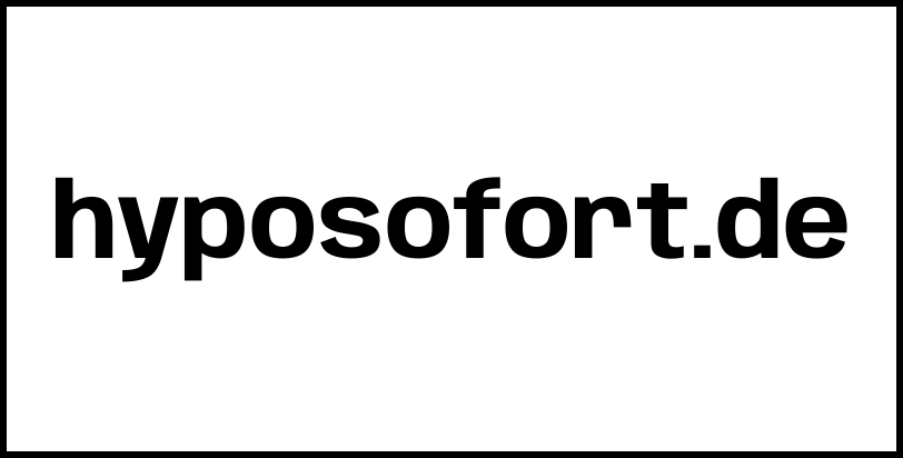 hyposofort.de