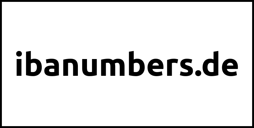 ibanumbers.de