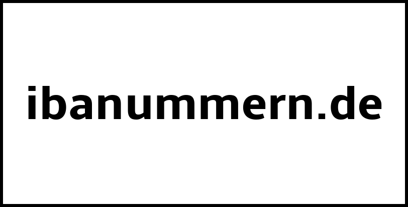 ibanummern.de