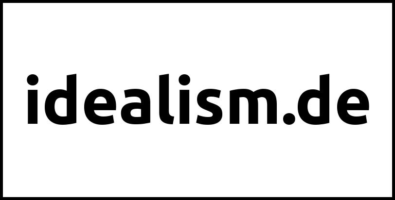 idealism.de