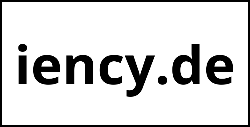 iency.de