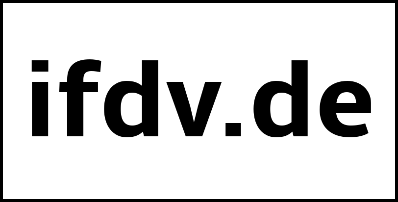 ifdv.de