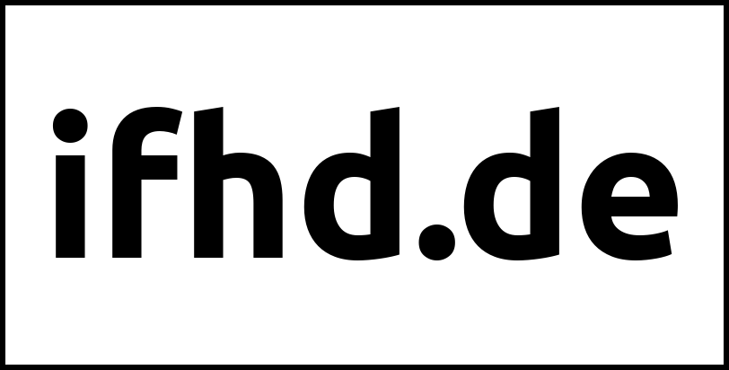 ifhd.de