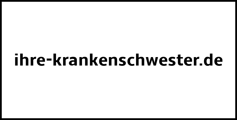 ihre-krankenschwester.de