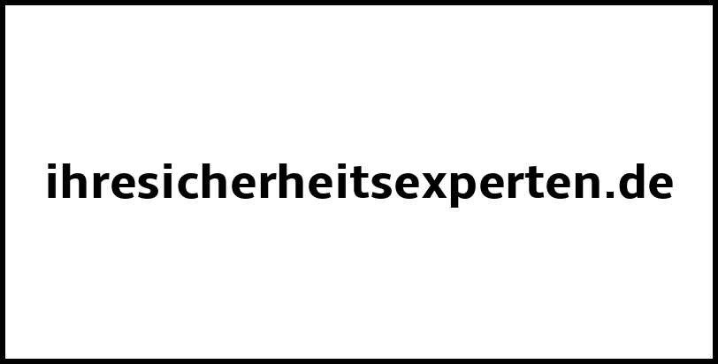 ihresicherheitsexperten.de