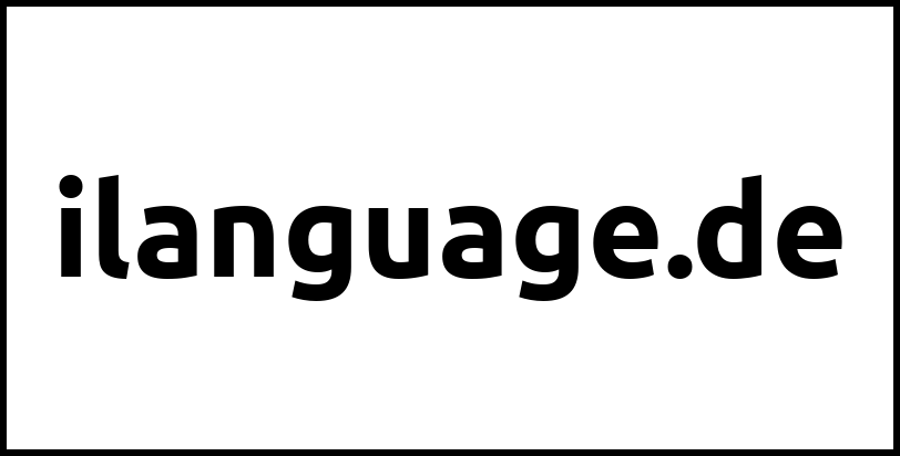 ilanguage.de