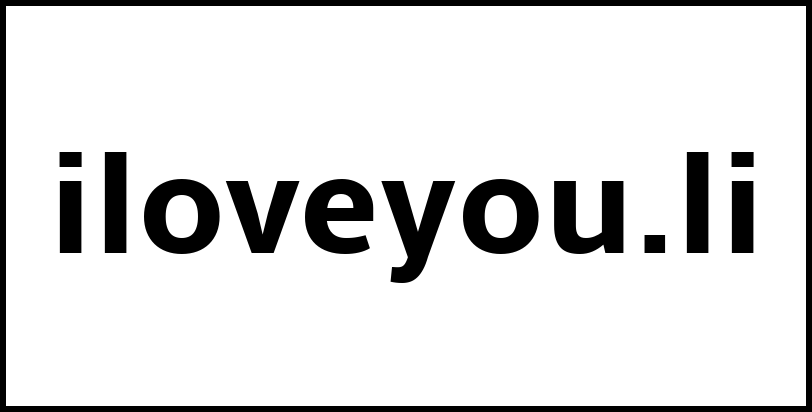 iloveyou.li