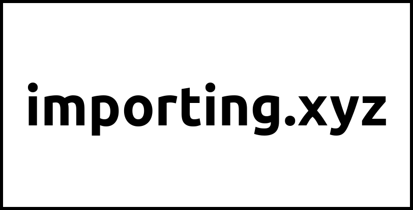 importing.xyz