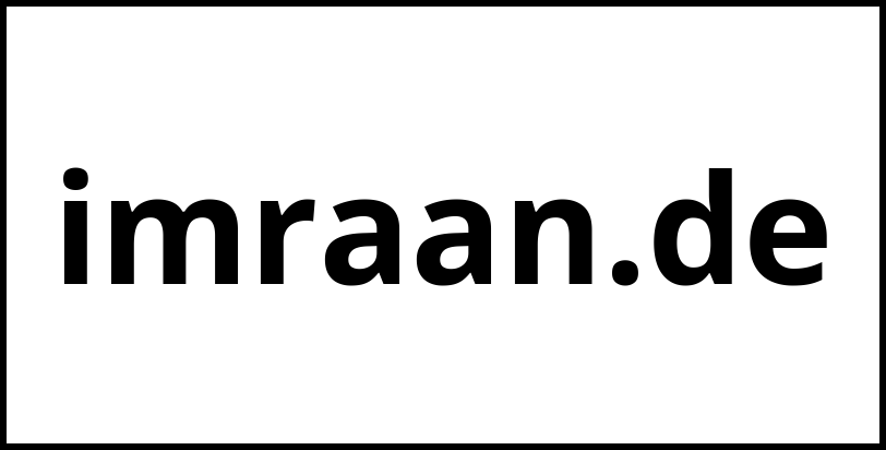 imraan.de