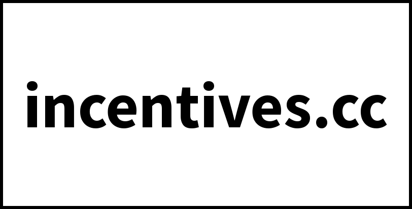 incentives.cc