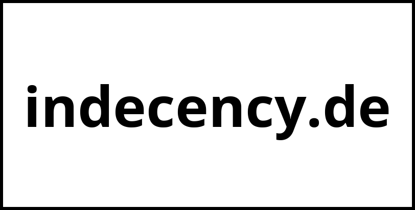 indecency.de