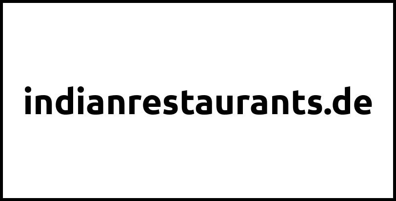 indianrestaurants.de