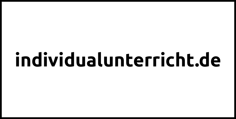 individualunterricht.de