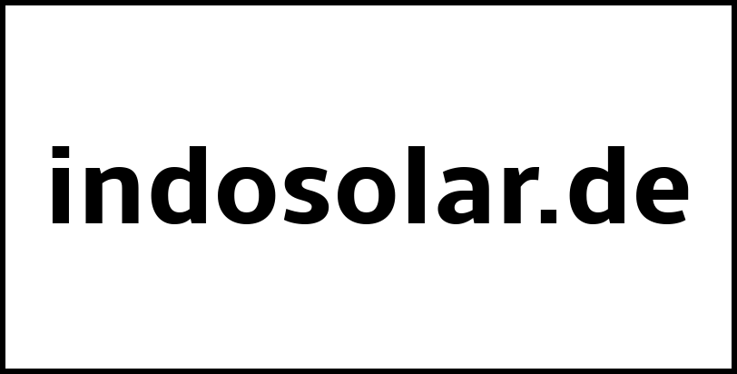 indosolar.de