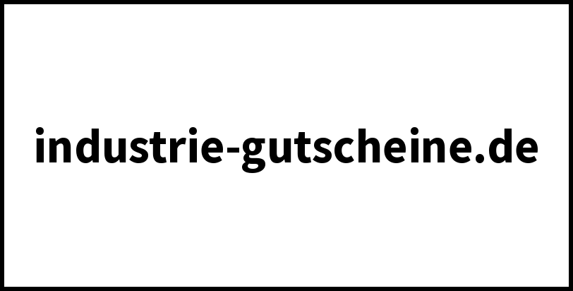 industrie-gutscheine.de