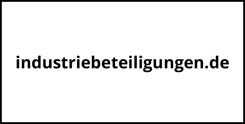 industriebeteiligungen.de