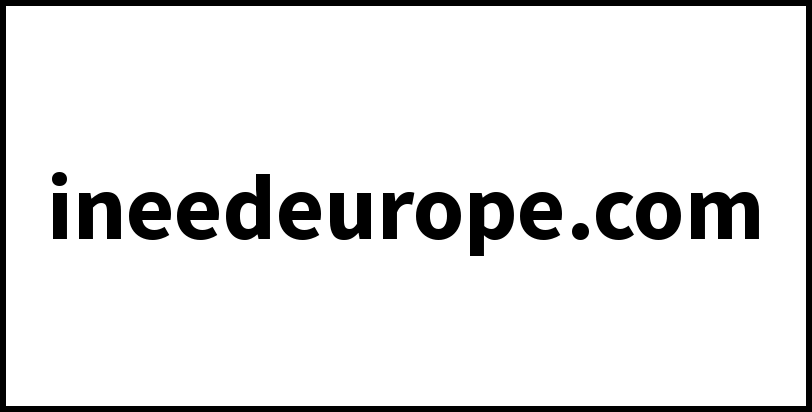 ineedeurope.com