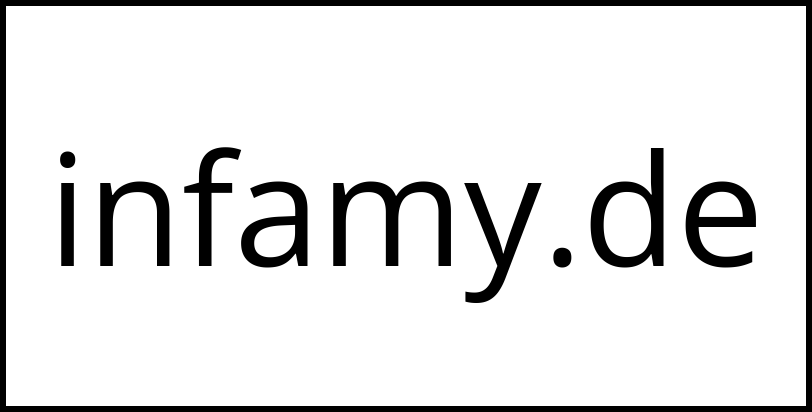 infamy.de