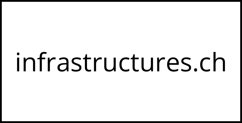infrastructures.ch