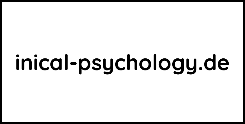 inical-psychology.de