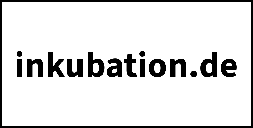 inkubation.de