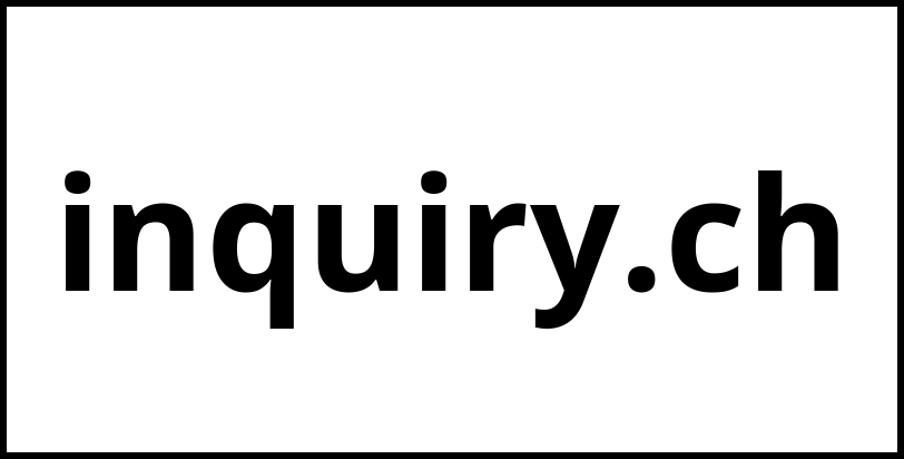 inquiry.ch