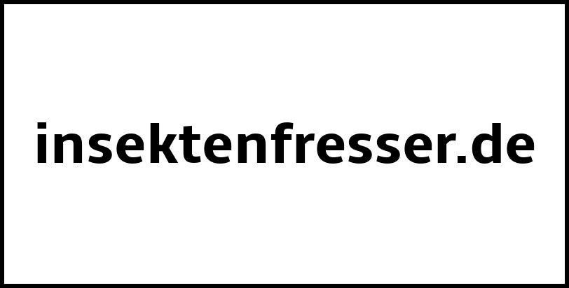 insektenfresser.de