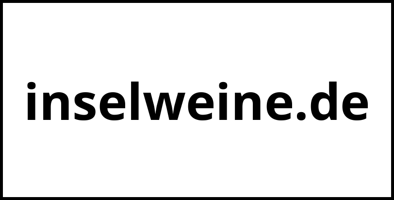 inselweine.de