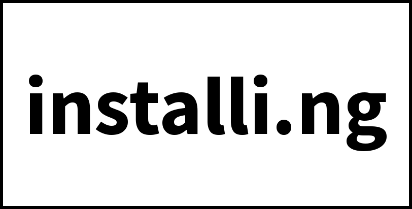 installi.ng