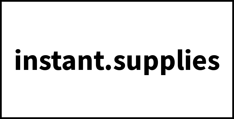 instant.supplies